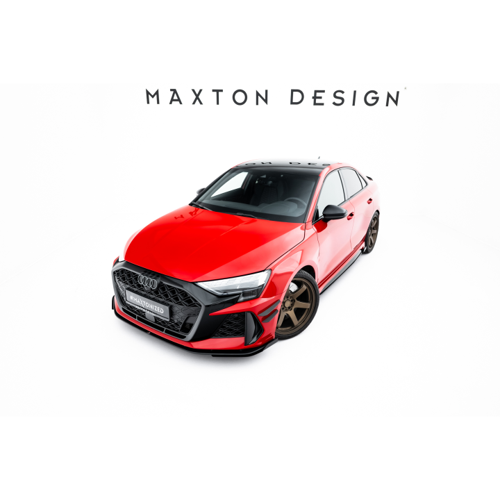 Splitter Przedni Street Pro + Flaps Audi RS3 Sportback 8Y Facelift
