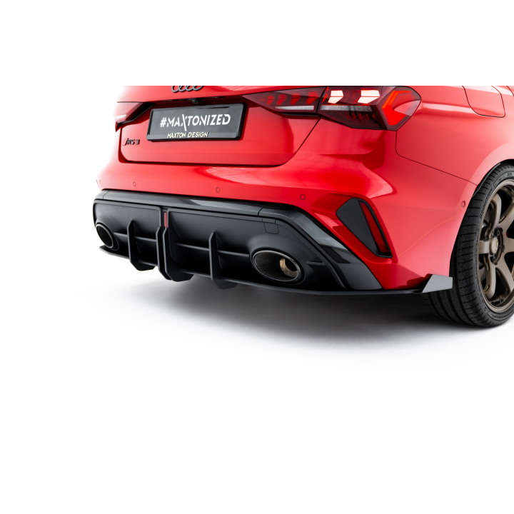 Dyfuzor Tylny Street Pro + Flaps Audi RS3 Sedan 8Y Facelift