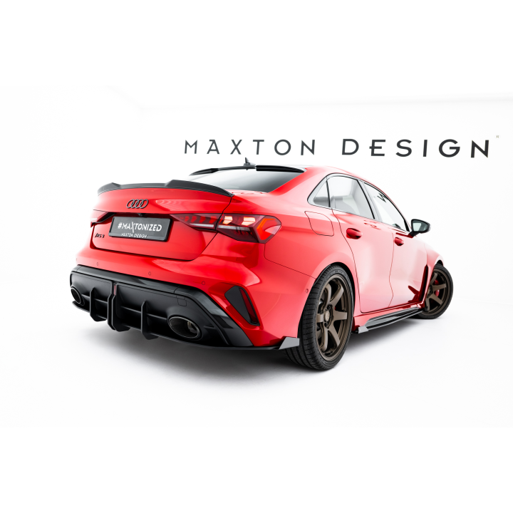 Dyfuzor Tylny Street Pro + Flaps Audi RS3 Sedan 8Y Facelift