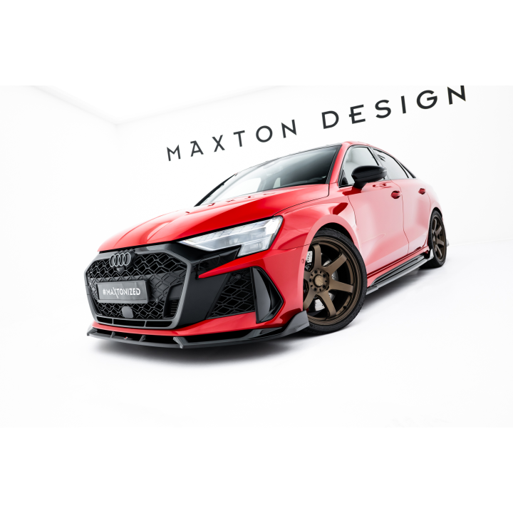 Splitter Przedni V.3 Audi RS3 Sedan 8Y Facelift