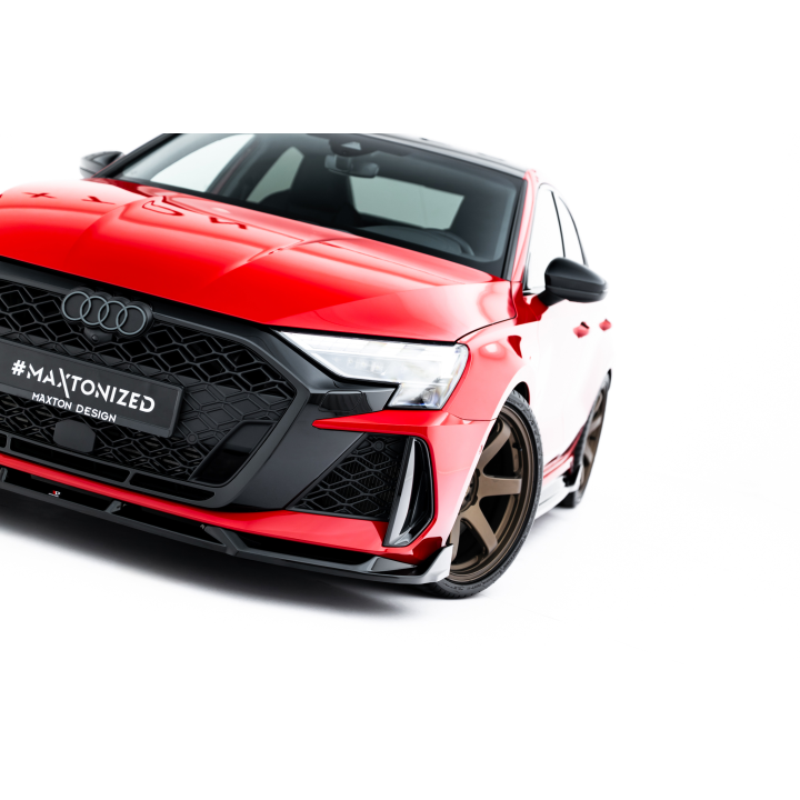 Splitter Przedni V.3 Audi RS3 Sedan 8Y Facelift