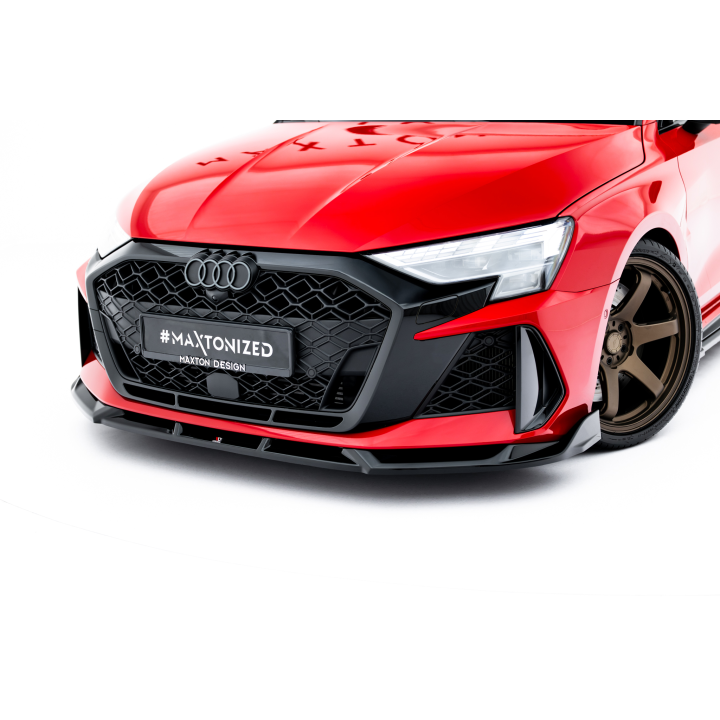Splitter Przedni V.3 Audi RS3 Sedan 8Y Facelift
