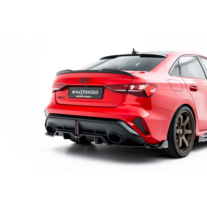 Splitter Tylny (Z Dyfuzorem) V.2 Audi RS3 Sedan 8Y Facelift