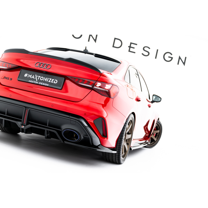 Splitter Tylny (Z Dyfuzorem) V.1 Audi RS3 Sedan 8Y Facelift