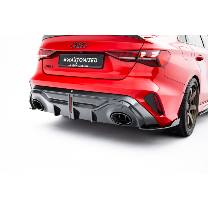 Karbonowy Dyfuzor Tylny Prepreg Audi RS3 Sedan 8Y Facelift