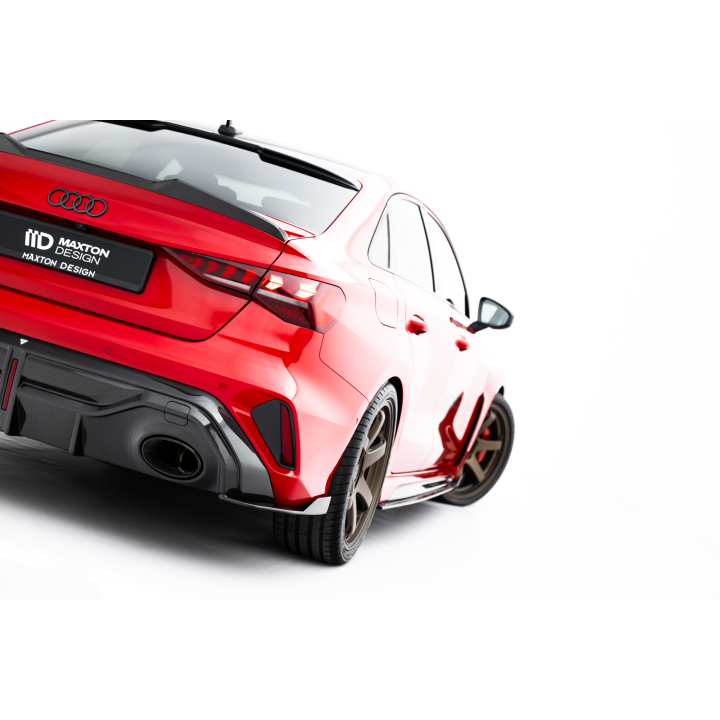 Karbonowe Splittery Tylne Boczne Prepreg Audi RS3 Sedan 8Y Facelift