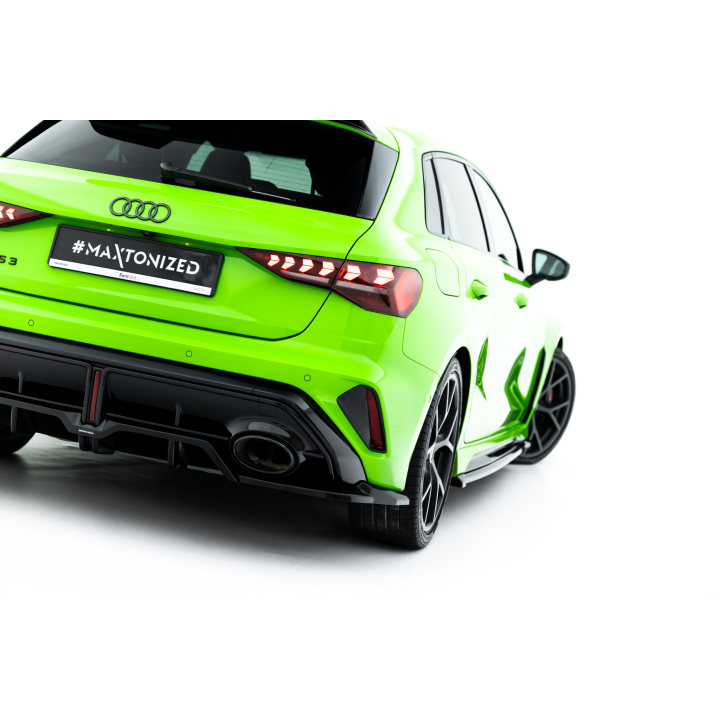 Splitter Tylny (Z Dyfuzorem) V.2 Audi RS3 Sportback 8Y Facelift