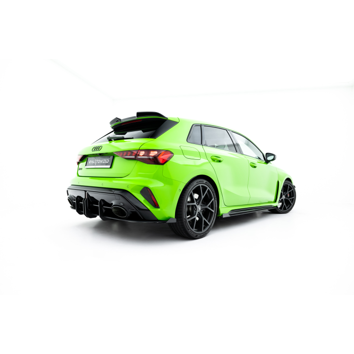 Dyfuzor Tylny Street Pro + Flaps Audi RS3 Sportback 8Y Facelift