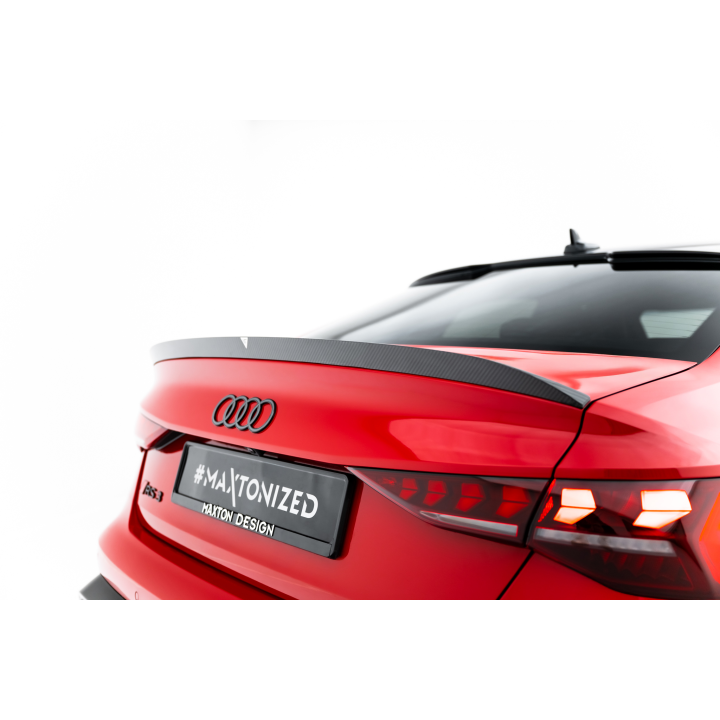 Karbonowy Spoiler Tylnej Klapy Prepreg V.2 Audi RS3 / S3 / A3 S-Line / A3 Sedan 8Y Facelift