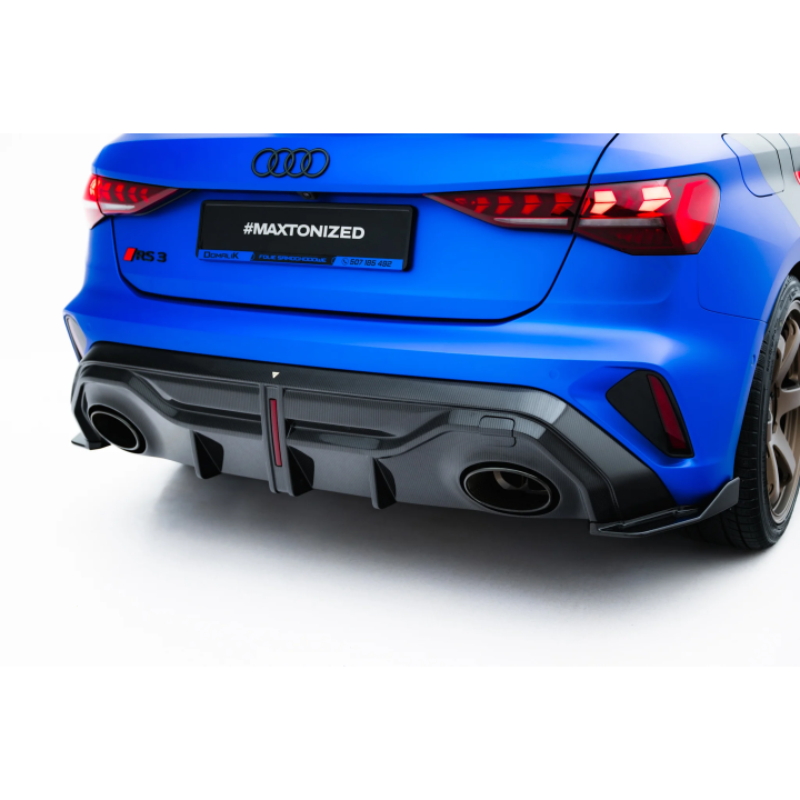 Karbonowy Dyfuzor Tylny Prepreg Audi RS3 Sedan 8Y Facelift