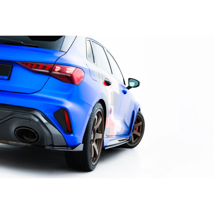 Karbonowe Splittery Tylne Boczne Prepreg Audi RS3 Sportback 8Y Facelift