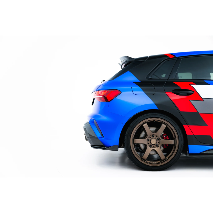 Karbonowe Splittery Tylne Boczne Prepreg Audi RS3 Sportback 8Y Facelift