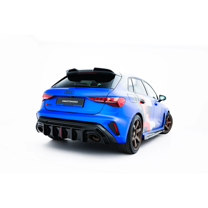 Dokładka Tylna Audi RS3 8Y Sportback 8Y Facelift (Wersja z oryginalnym odblaskiem)