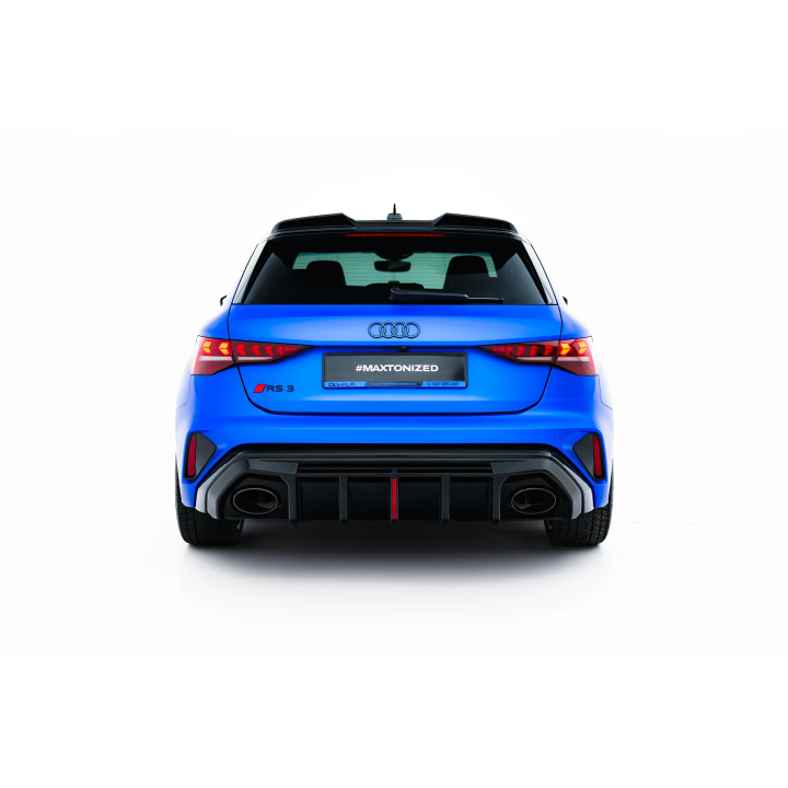 Dokładka Tylna Audi RS3 8Y Sportback 8Y Facelift (Wersja z oryginalnym odblaskiem)