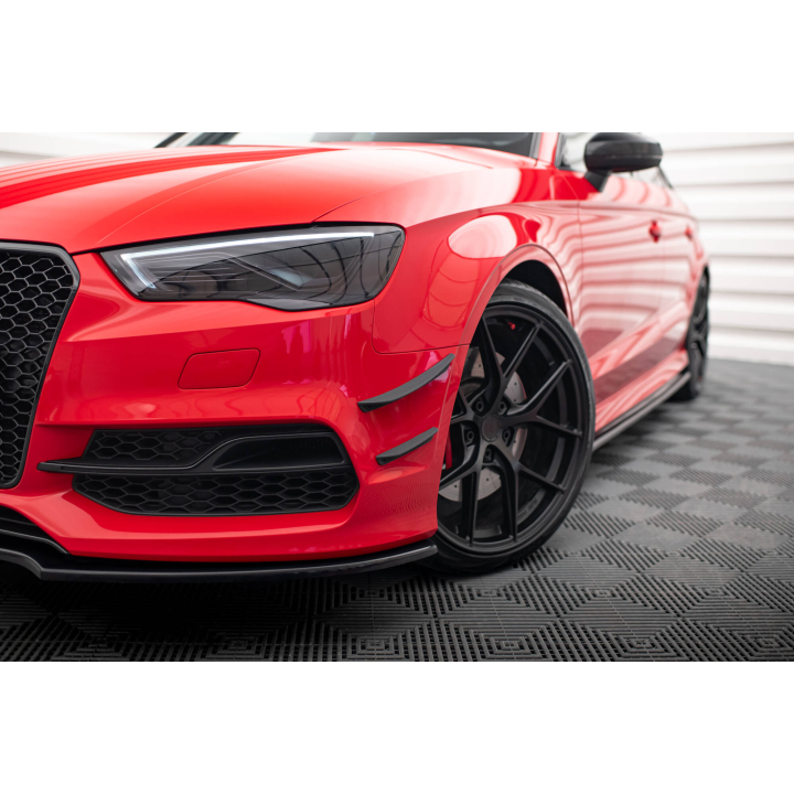 Canards(owiewki przedniego zderzaka) Audi S3 / A3 S-Line 8V Sedan / Cabrio