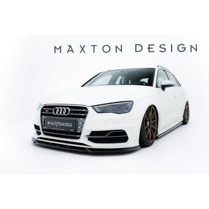 Splitter Przedni V.2 Audi S3 / A3 S-Line Sportback / Hatchback 8V
