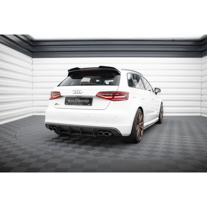 Dyfuzor Tylny Street Pro Audi S3 Sportback / Hatchback 8V