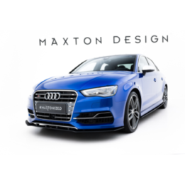 Splitter Przedni Street Pro Audi S3 / A3 S-Line Sedan 8V