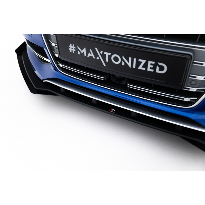 Splitter Przedni Street Pro + Flaps Audi S3 / A3 S-Line Sedan 8V