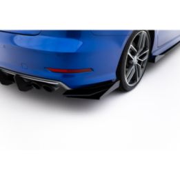 Splittery Tylne Boczne Street Pro + Flaps Audi S3 Sedan 8V