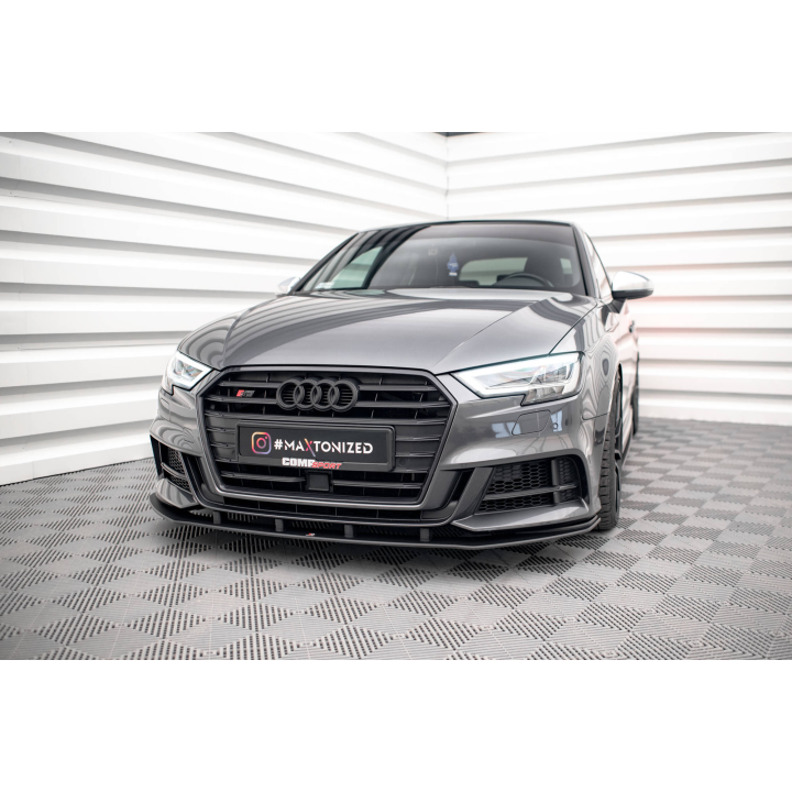 Splitter Przedni Street Pro Audi S3 / A3 S-Line Sportback 8V Facelift