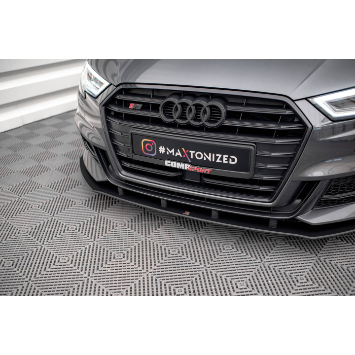 Splitter Przedni Street Pro Audi S3 / A3 S-Line Sportback 8V Facelift