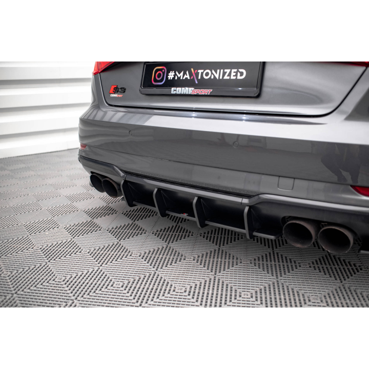 Dyfuzor Tylny Street Pro Audi S3 Sportback 8V Facelift