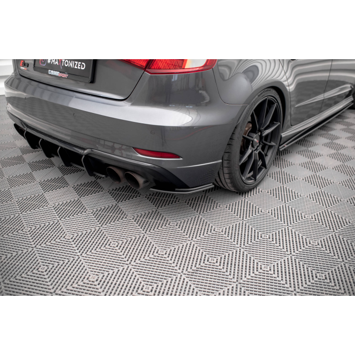 Splittery Tylne Boczne Street Pro Audi S3 Sportback 8V Facelift