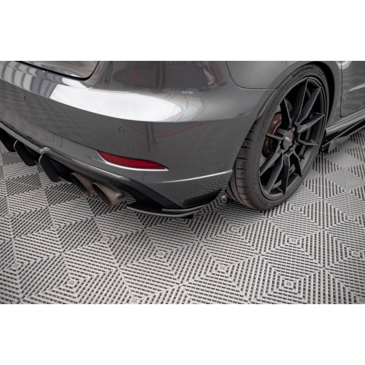 Splittery Tylne Boczne Street Pro + Flaps Audi S3 Sportback 8V Facelift
