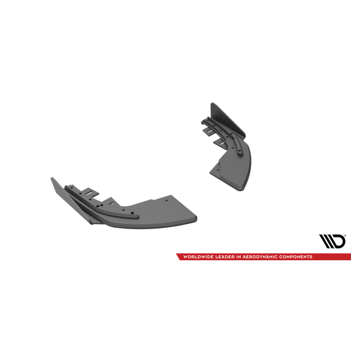 Splittery Tylne Boczne Street Pro + Flaps Audi S3 Sportback 8V Facelift