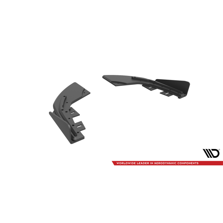Splittery Tylne Boczne Street Pro + Flaps Audi S3 Sportback 8V Facelift