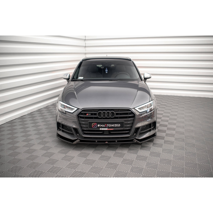 Splitter Przedni V.1 Audi S3 / A3 S-Line Sportback 8V Facelift