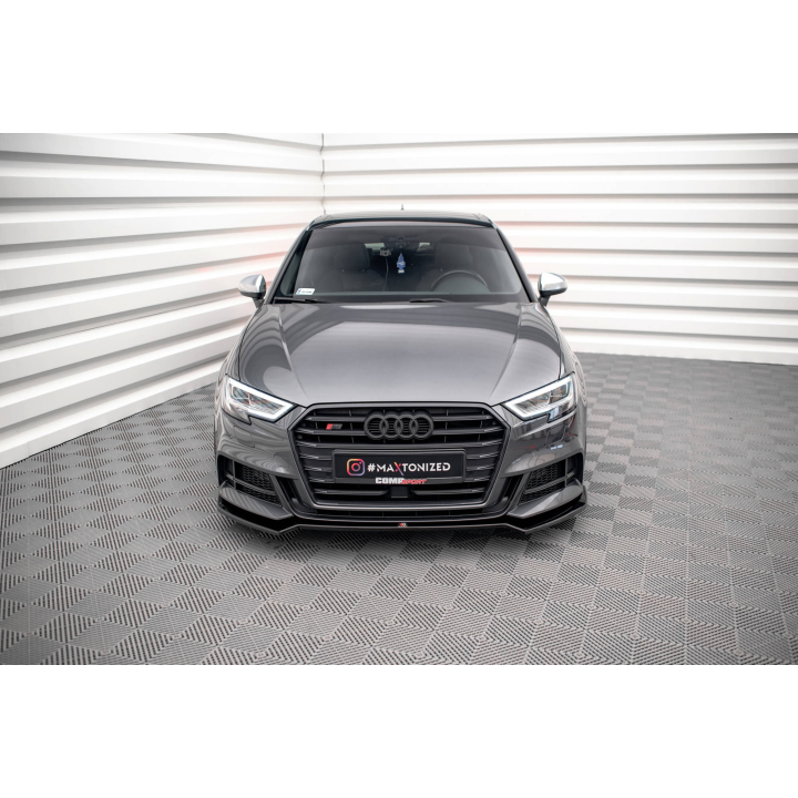 Splitter Przedni V.2 Audi S3 / A3 S-Line Sportback 8V Facelift