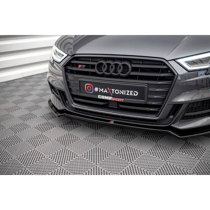 Splitter Przedni V.2 Audi S3 / A3 S-Line Sportback 8V Facelift