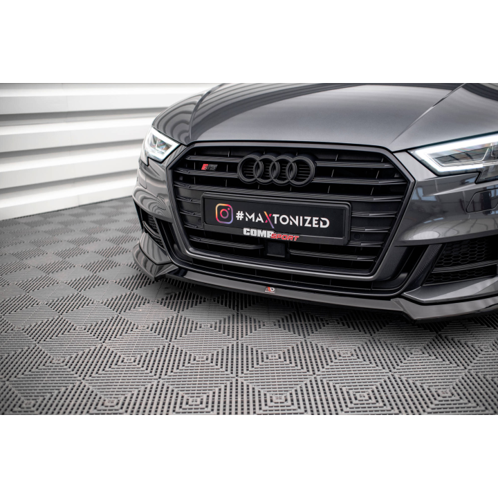 Splitter Przedni V.3 Audi S3 / A3 S-Line Sportback 8V Facelift
