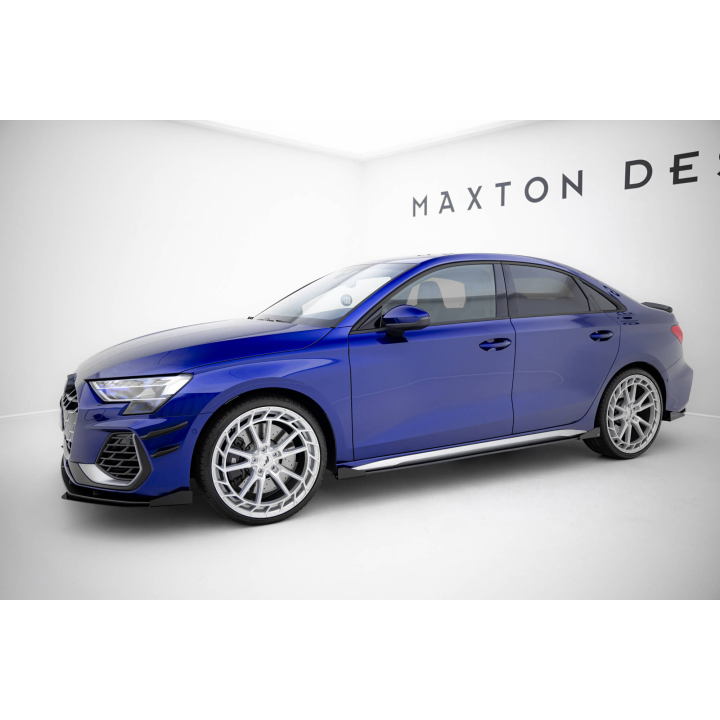 Dokładki progów Street Pro V.2 + Flaps Audi S3 Sportback / A3 S-line Sportback 8Y / 8Y Facelift