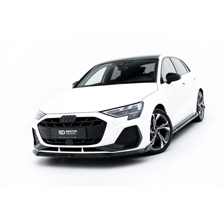 Splitter Przedni V.3 Audi A3 S-Line Sedan / S3 Sedan 8Y Facelift