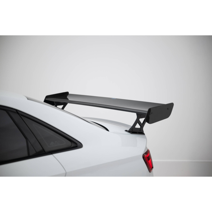 Karbonowy Spoiler Z Zewnętrznymi Wspornikami Audi A3 / A3 S-Line / S3 / RS3 Sedan 8V / 8V Facelift