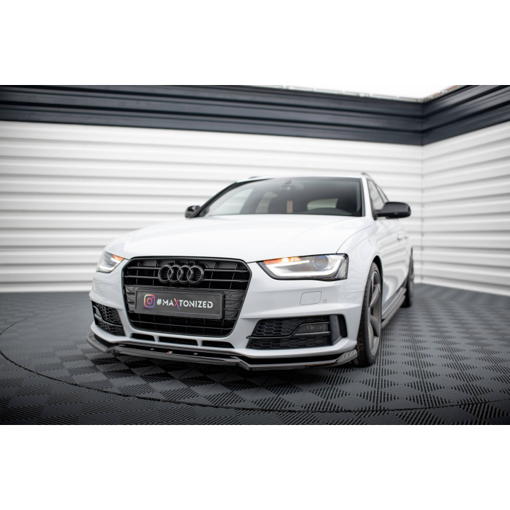 Splitter Przedni V.2 Audi A4 Competition B8 Facelift