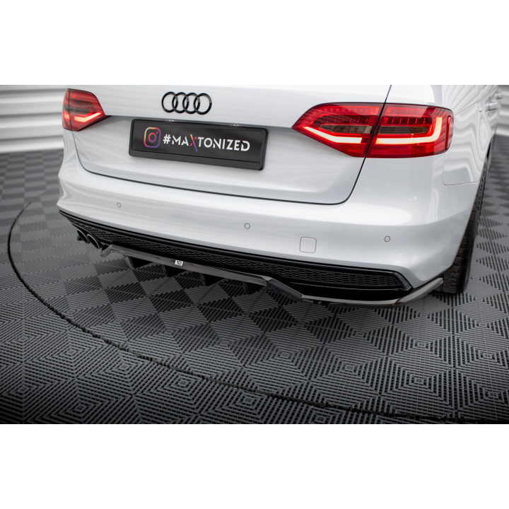 Splitter Tylny (Z Dyfuzorem) Audi A4 Competition B8 Facelift