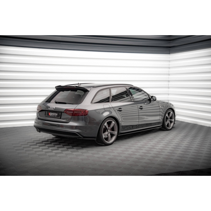 Splittery Tylne Boczne V.2 Audi A4 S-Line Avant B8 Facelift