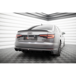 Dokładka Tylna V.1 Audi A4 S-line B9 (Wersja z pojedynczą końcówką wydechu z jednej strony)