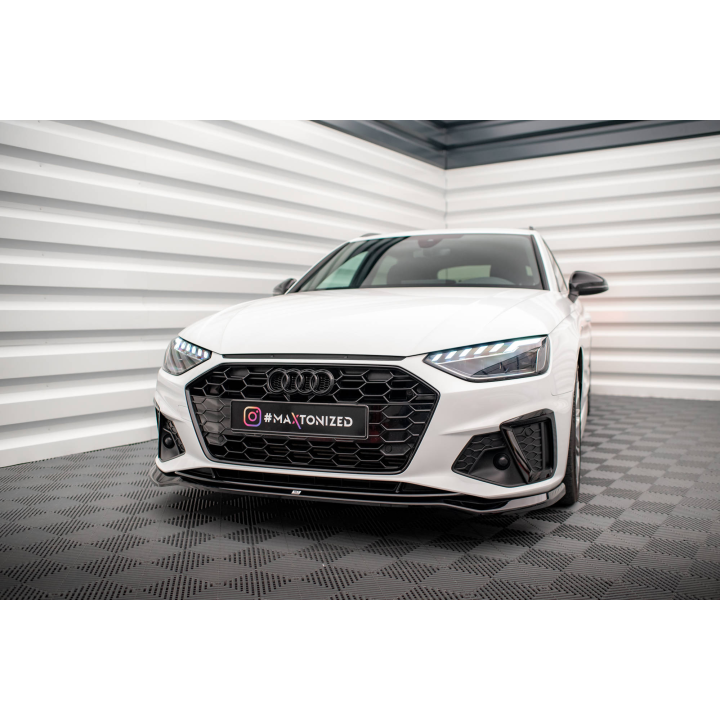 Splitter Przedni V.2 Audi A4 S-Line / S4 B9 Facelift