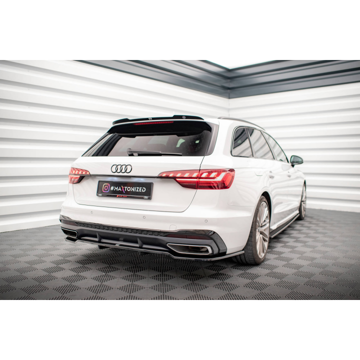 Splitter Tylny (Z Dyfuzorem) V.1 Audi A4 S-Line B9 Facelift