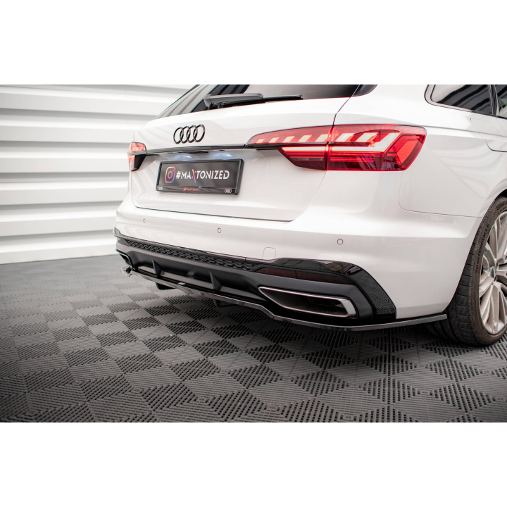 Splitter Tylny (Z Dyfuzorem) V.1 Audi A4 S-Line B9 Facelift