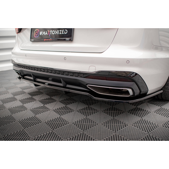 Splitter Tylny (Z Dyfuzorem) V.1 Audi A4 S-Line B9 Facelift