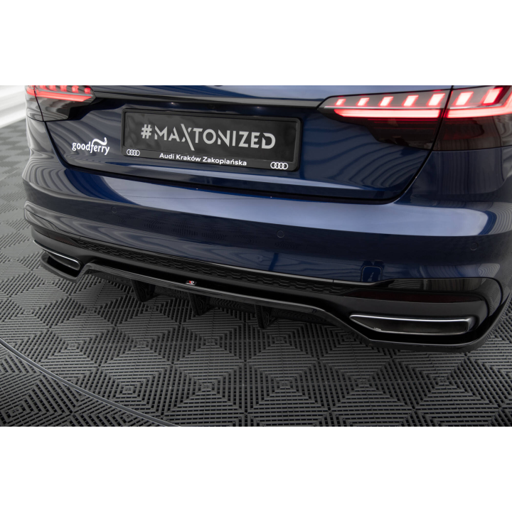 Splitter Tylny (Z Dyfuzorem) V.2 Audi A4 S-Line B9 Facelift