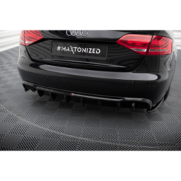 Dokładka Tylna Audi A4 B8 (Wersja z podwójnym wydechem z jednej strony)