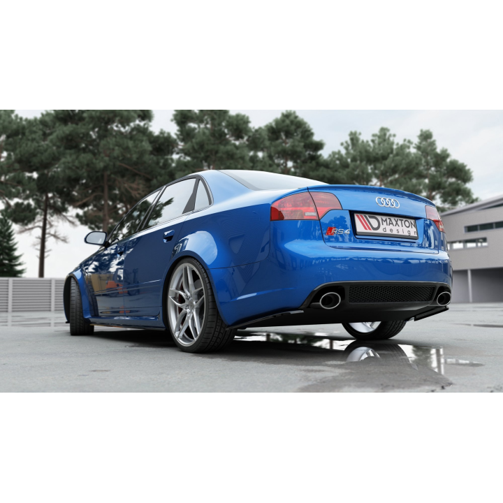 Splittery Tylne Boczne V.1 Audi RS4 Sedan B7