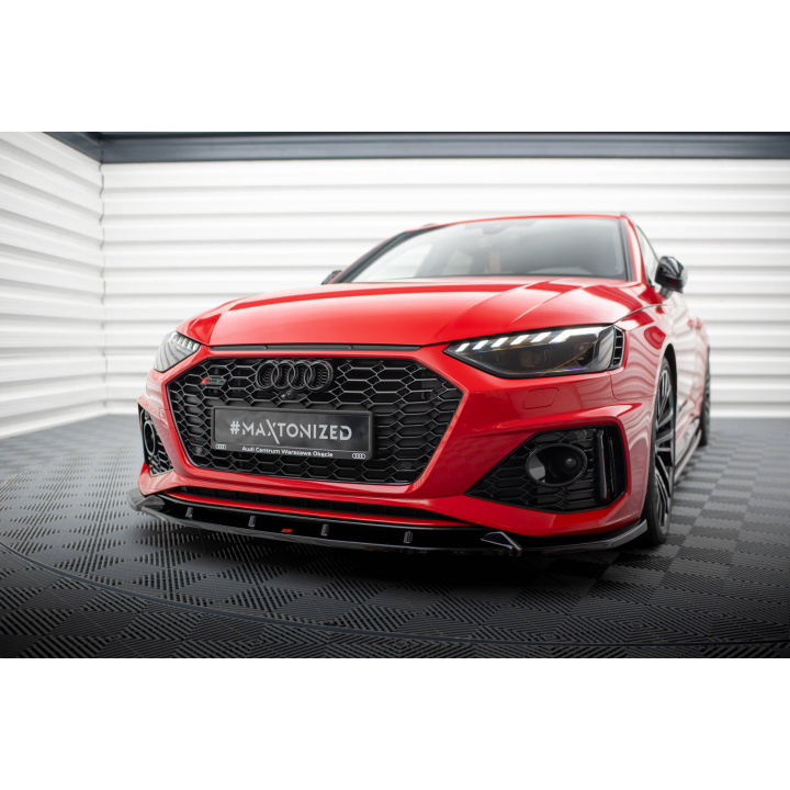 Splitter Przedni V.2 Audi RS4 B9 Facelift